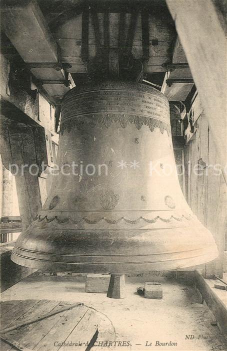 Kirchenglocke Churchbell Cloche Eglise Cathedrale de Chartres Bourdon