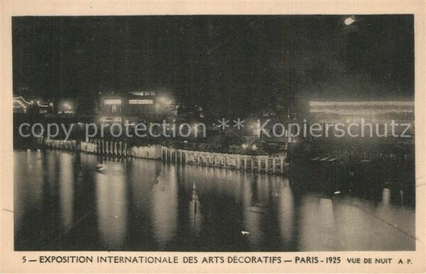 Exposition Arts Decoratifs Paris 1925