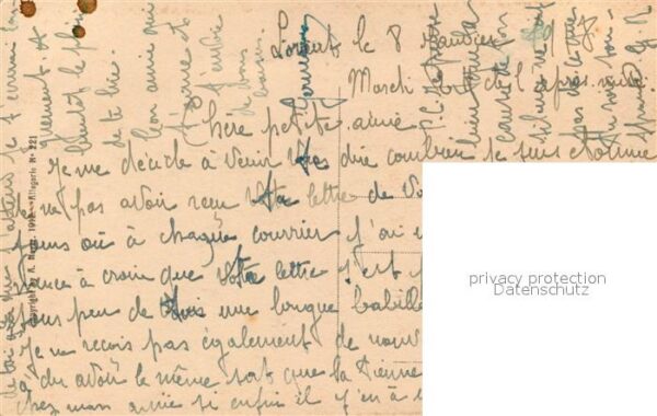 Verlag Noyer (AN Paris) Nr. 221 Mastroianni Coeur Charitable – Bild 2