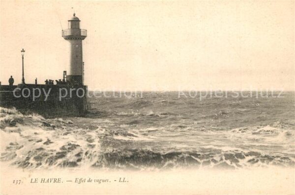 Leuchtturm Lighthouse Le Havre