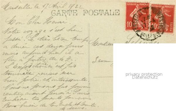 Exposition Coloniale Marseille 1922  Palais de l'Indo-Chine Temple d_Angkor- – Bild 2