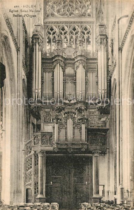 Kirchenorgel Rouen Eglise Saint-Maclou