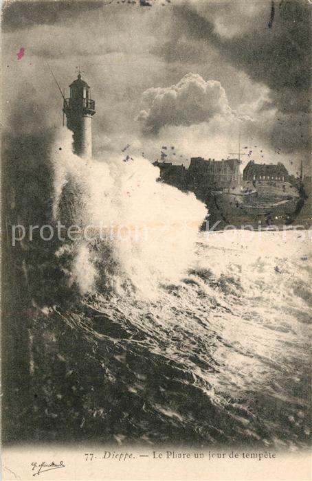Leuchtturm Lighthouse Dieppe Phare