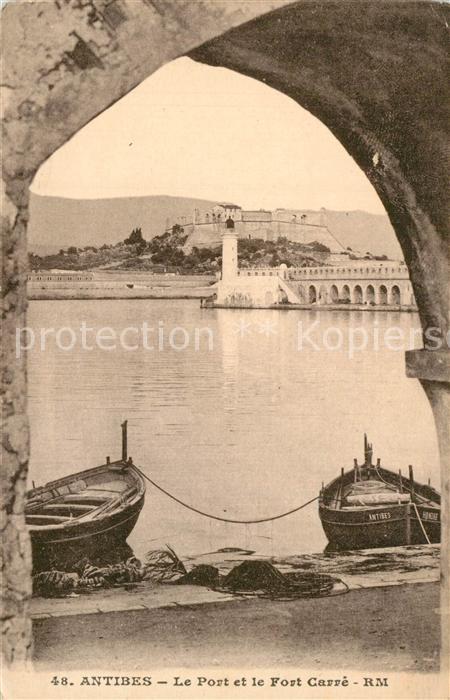 Leuchtturm Lighthouse Antibes Port Fort Carre