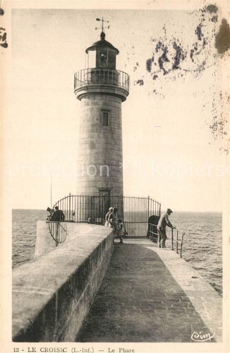 Leuchtturm Lighthouse Le Croisic Phare
