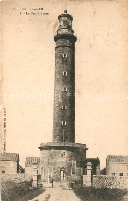 Leuchtturm Lighthouse Belle-Ile-en-Mer Grand Phare