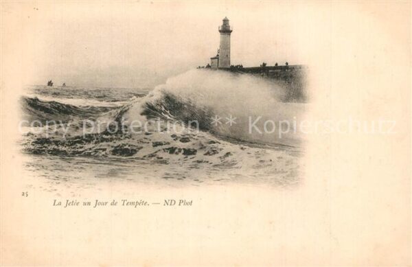 Leuchtturm Lighthouse Jetee