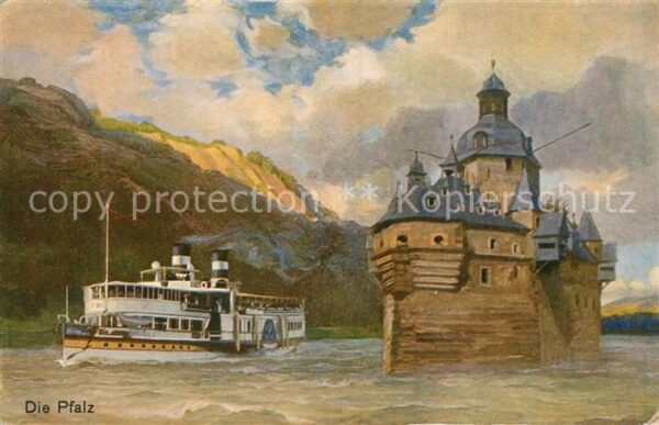 Dampfer Seitenrad K?ln-D?sseldorfer-Rheindampfschifffahrt