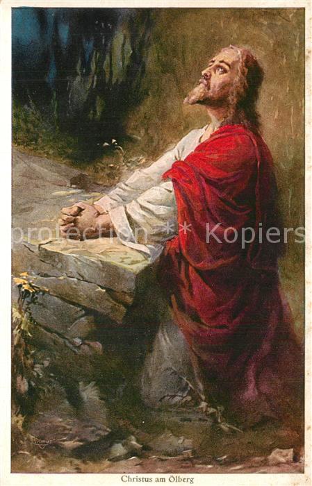 Verlag Primus Nr. 2526 J. Tillack Christus am ?lberg