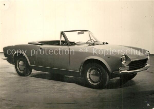 Autos Fiat 124 Sport Spider
