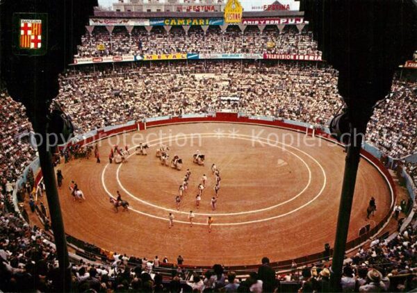Stierkampf Barcelona Piaza de Toros Ruedo