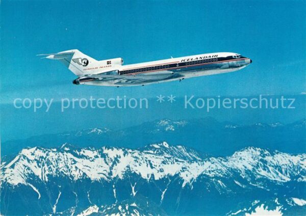 Flugzeuge Zivil Icelandair Boeing 727 Saga Jet