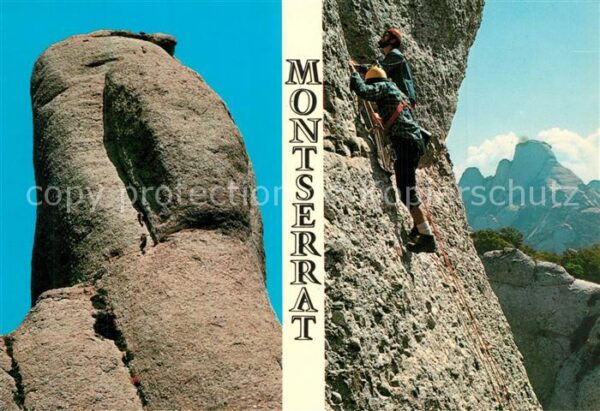 Klettern Bergsteigen Montserrat Escalada al Cavall Bernat