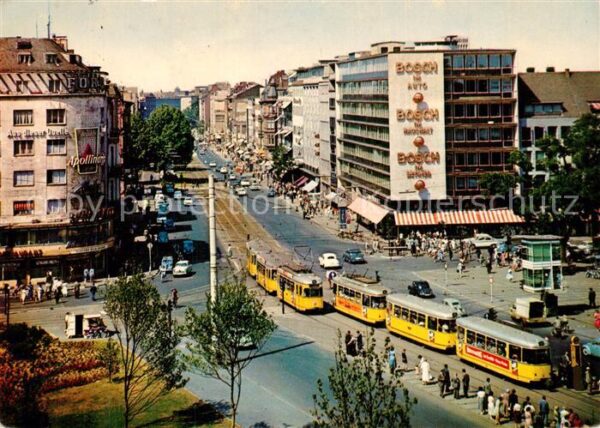 Strassenbahn K?ln am Rhein Hohenzollern-Ring