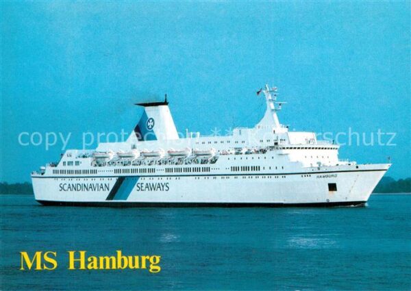 Schiffe Ships Navires MS Hamburg Scandinavian Seaways
