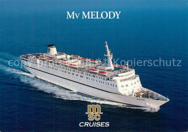 Schiffe Ships Navires Mv Melody MSC Cruises
