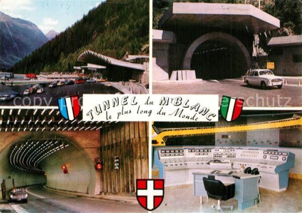 Autobahn Tunnel du Mont Blanc Chamonix