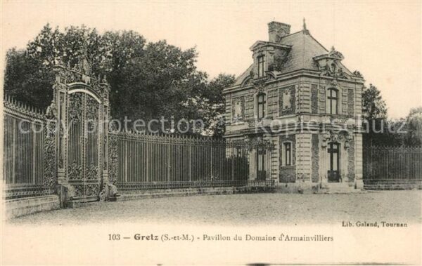 Gretz-Armainvilliers Pavillon du Domaine d_Armainvilliers