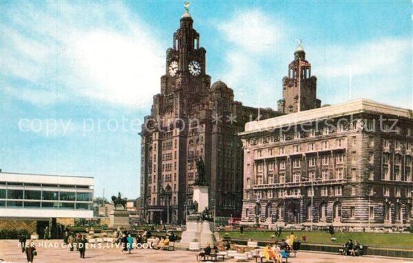 Liverpool Pier Head Gardens
