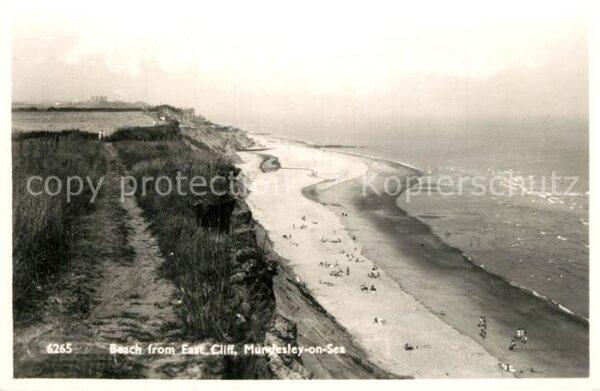 Mundesley on Sea Beach from East Cliff