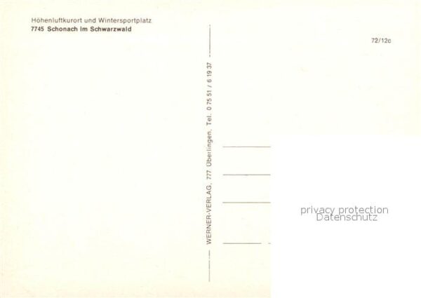 Schonach Schwarzwald Kurpark Fontäne Restaurant Höhenluftkur – Bild 2