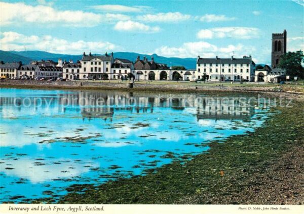 Inveraray Schloss Inverarary Loch Fyne