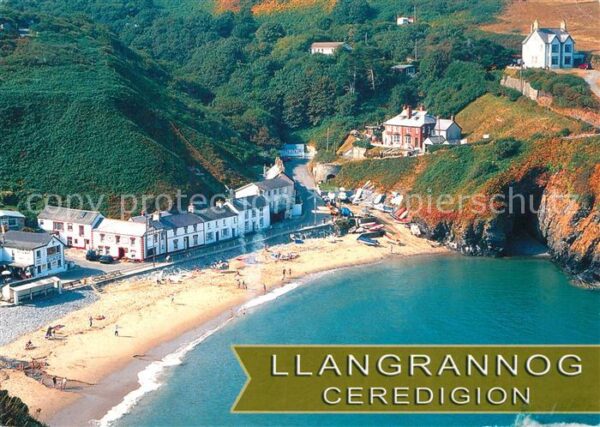 Llangrannog Aerial view