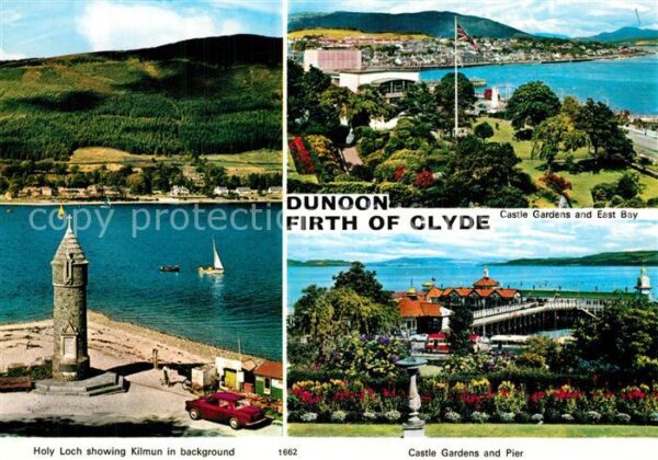 Dunoon Holy Loch Kilmun Castle Gardens East Ba