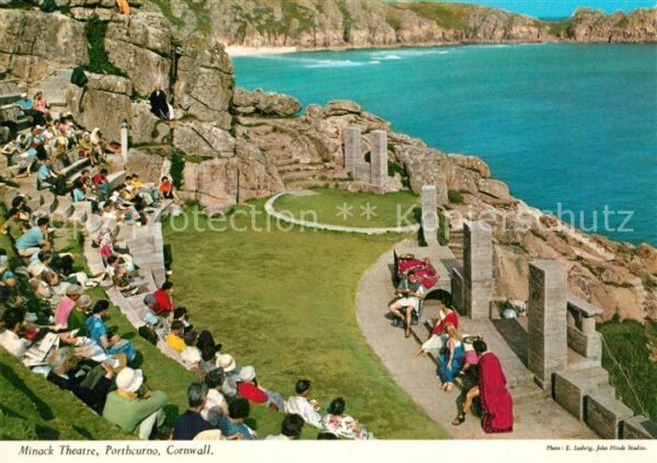 Porthcurno Minack Theatre Felsentheater Küste