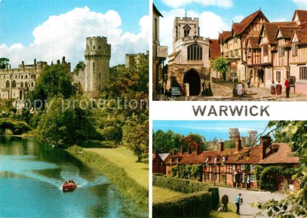 Warwick Warwick Castle Church Houses