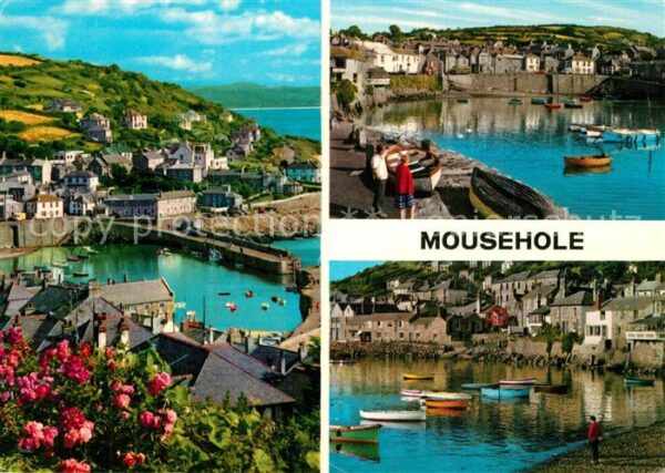 Mousehole Panorama Hafen