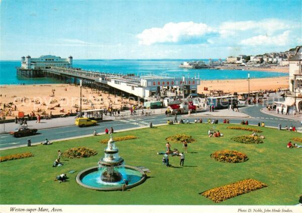 Weston-super-Mare North Somerset Grand Pier Beach