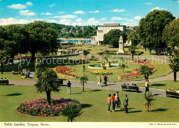 Torquay UK Public Gardens