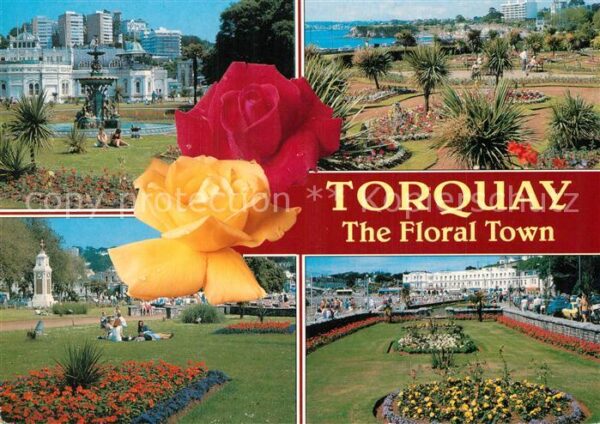 Torquay UK Floral Town Gardens