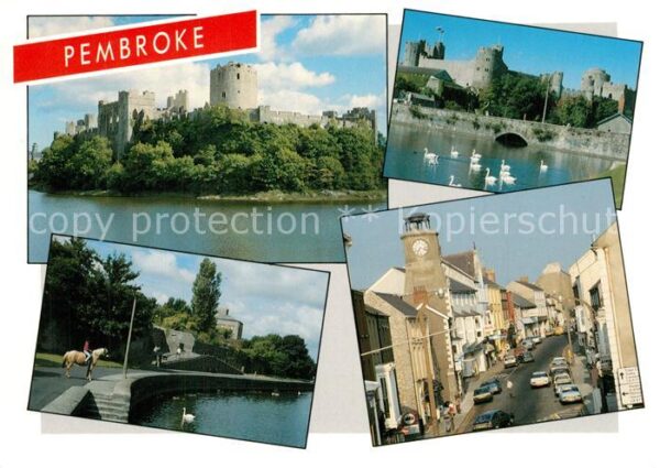 Pembroke Castle Street Scene