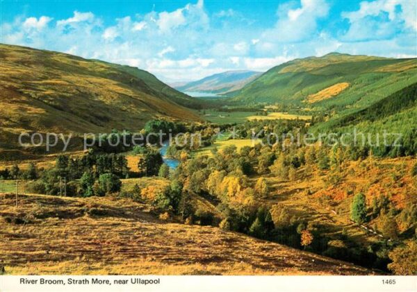 Ullapool River Broom Strath More Landscape
