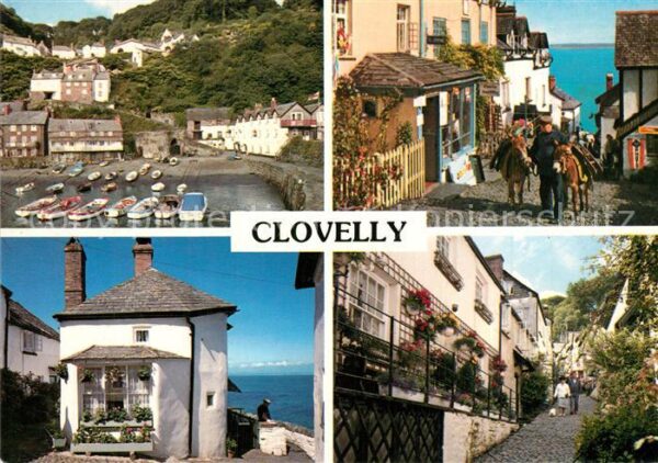 Clovelly Various views of the fishing village