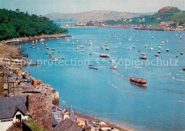 Conway Wales View of the harbour looking towards Deg