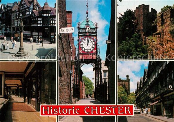 Chester Cheshire Various views of the city
