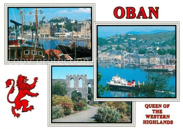Oban View from the harbour from Pulpit Hill