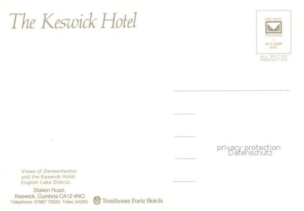 Keswick Hotel Derwentwater Nature Landscape – Bild 2