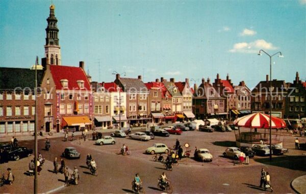 Middelburg Zeeland Markt