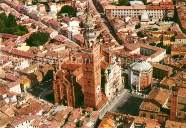 Cremona Duomo e Battistero Torrazzo di F Pecora