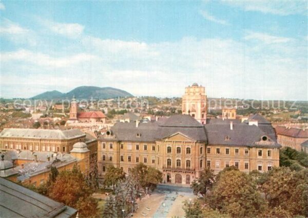 Eger Cheb Tschechien Panorama mit Pädagogischer Hochschule