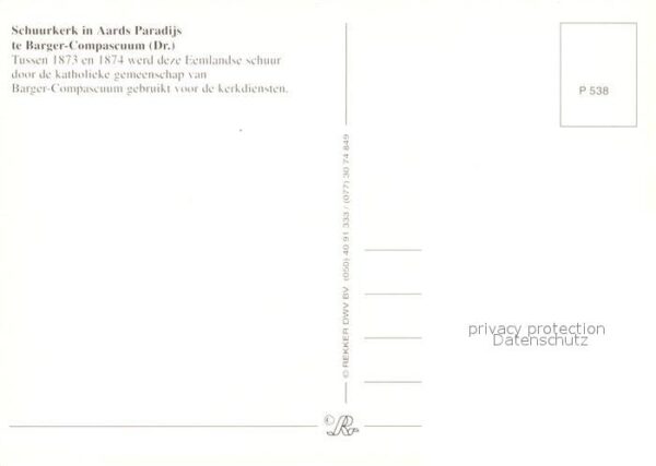 Barger-Compascuum Schuurkerk in Aards Paradijs te Barger – Bild 2