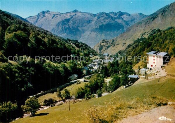 Bareges Vue generale et massif d_Ardiden