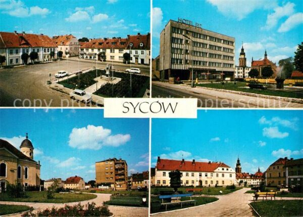 Sycow Plac Wolnosci Hotel E12 Skwer przy ulic