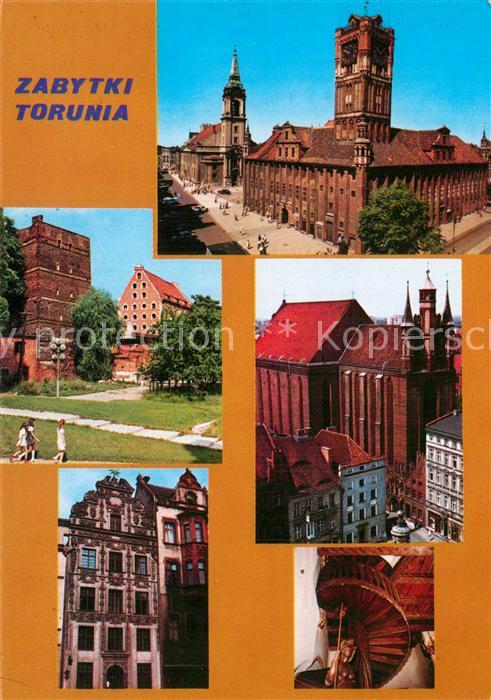 Torun Thorn Ratusz Staromiejski Baszta miejska z po