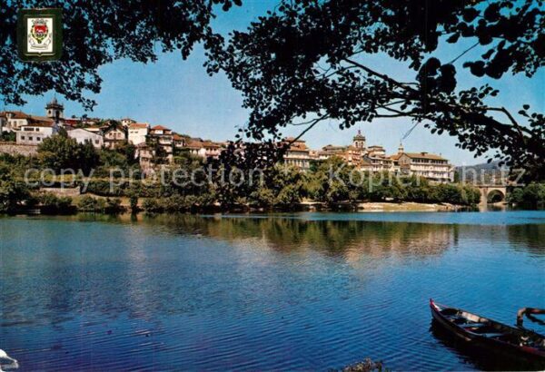 Amarante Vista parcial Trecho de Rio Tamega
