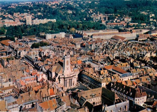 Besancon Doubs Vue generale aerienne l’Eglise St Pierr